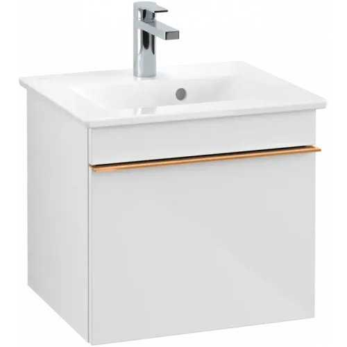 Villeroy & Boch Venticello Тумба под раковину, 1 выдвижной ящик, 466 x 420 x 425 mm, Glossy White / Glossy White A93105DH
