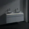 Villeroy & Boch Legato Тумба под раковину, с подсветкой, 4 выдвижных ящика, 1200 x 550 x 500 mm, Glossy White / Glossy White B584L0DH