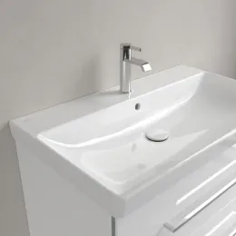 Villeroy & Boch Avento Pаковина для установки на тумбу, 800 x 470 x 165 mm, Альпийский белый CeramicPlus, с переливом 415680R1
