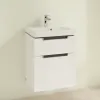 Villeroy & Boch Subway 2.0 Тумба под раковину, 2 выдвижных ящика, 485 x 590 x 379 mm, Glossy White A90710DH