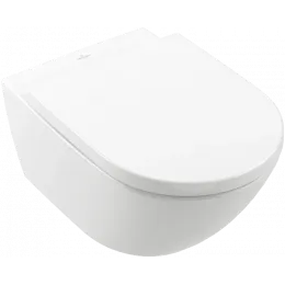 Villeroy & Boch Subway 3.0 Унитаз с открытым смывным краем, настенный, с TwistFlush, Альпийский белый 4670T001