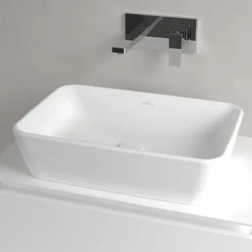 Villeroy & Boch Architectura Раковина для установки на столешницу, 600 x 405 x 155 mm, Альпийский белый, без перелива 5A276101