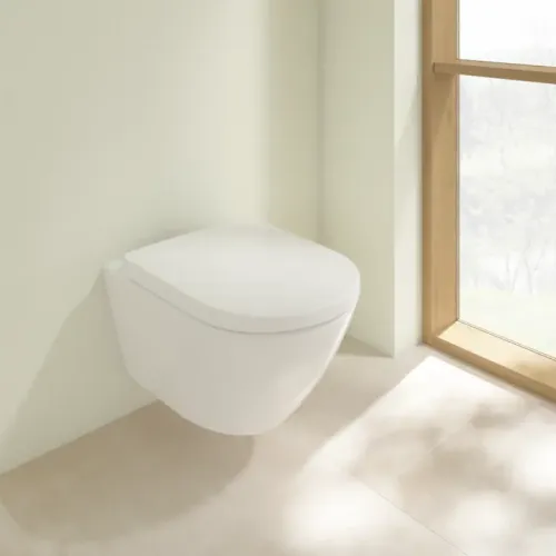 Villeroy & Boch Subway 2.0 Унитаз с открытым смывным краем Comfort, настенный, Альпийский белый 4609R001