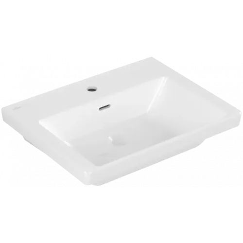 Villeroy & Boch Subway 3.0 Pаковина, 600 x 470 x 165 mm, Альпийский белый, с переливом 4A706001