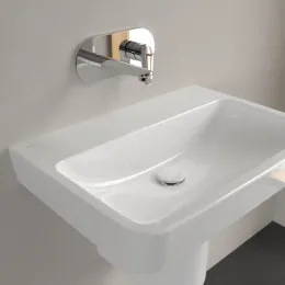 Villeroy & Boch O.novo Pаковина, 650 x 460 x 175 mm, Альпийский белый AntiBac CeramicPlus, без перелива 4A4168T2
