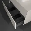 Villeroy & Boch Collaro Тумба под раковину, 2 выдвижных ящика, 1000 x 548 x 500 mm, Soft Grey / Soft Grey C10900VK