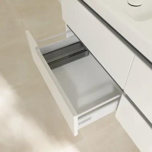 Villeroy & Boch Subway 2.0 Тумба под раковину, 4 выдвижных ящика, 1287 x 520 x 449 mm, Glossy White A69900DH