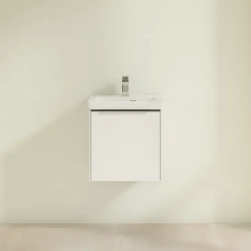 Villeroy & Boch Subway 3.0 Тумба под раковину, 1 дверь, 423 x 429 x 378 mm, Pure White C58100VF