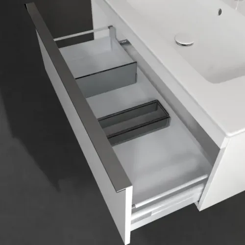 Villeroy & Boch Venticello Тумба под раковину, 1 выдвижной ящик, 953 x 420 x 502 mm, Glossy White / Glossy White A93501DH