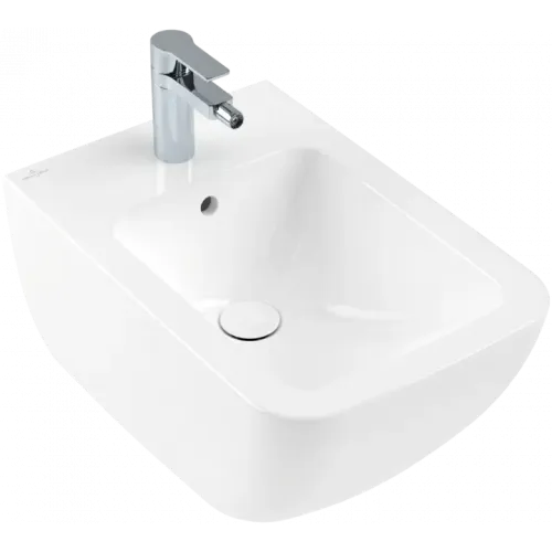 Villeroy & Boch Venticello Биде, настенный, 375 x 560 mm, Альпийский белый 44110001