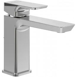 Villeroy & Boch Subway 3.0 Смеситель для раковины однорычажный с комплектом слива со стяжкой, Хром TVW11200200061