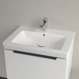 Villeroy & Boch Subway 2.0 Pаковина, 650 x 470 x 180 mm, Альпийский белый, с переливом 7113FA01