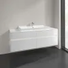 Villeroy & Boch Collaro Тумба под раковину, с подсветкой, 4 выдвижных ящика, 1600 x 548 x 500 mm, Glossy White / Glossy White C031B0DH