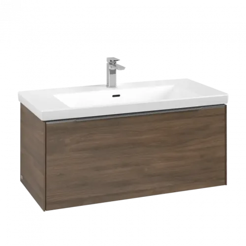 Villeroy & Boch Subway 3.0 Тумба под раковину, 1 выдвижной ящик, 973 x 429 x 478 mm, Arizona Oak C56900VH