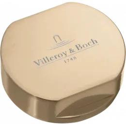 Villeroy & Boch Принадлежности Крышка для двойной вращ-ся ручки, выкл Нержавеющая сталь 94052503