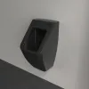 Villeroy & Boch Venticello Писсуар, с отверстиями для крепежа крышки, Скрытый подвод воды, 285 x 320 mm, Ebony CeramicPlus 5504R1S5
