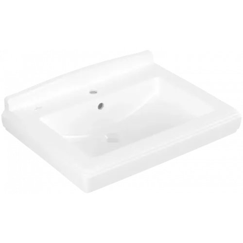 Villeroy & Boch Hommage Pаковина, 750 x 580 x 200 mm, Альпийский белый CeramicPlus, с переливом 710175R1