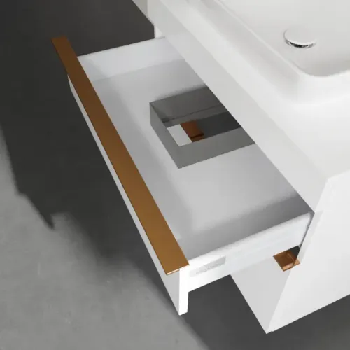 Villeroy & Boch Venticello Тумба под раковину, 2 выдвижных ящика, 757 x 606 x 502 mm, Glossy White / Glossy White A94005DH