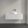 Villeroy & Boch Antao Тумба под раковину, с подсветкой, 1 выдвижной ящик, 1200 x 360 x 500 mm, лицевая поверхность без текстурированной отделки, Glossy White Lacquer / Glossy White Lacquer L32010GF