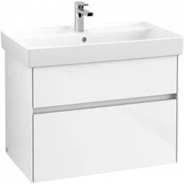 Villeroy & Boch Collaro Тумба под раковину, с подсветкой, 2 выдвижных ящика, 754 x 546 x 444 mm, Glossy White C010B0DH