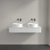Villeroy & Boch Antao Тумба под раковину, 1 выдвижной ящик, 1200 x 190 x 500 mm, лицевая поверхность без текстурированной отделки, Glossy White Lacquer / Glossy White Lacquer K13010GF