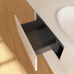 Villeroy & Boch Finion Тумба под раковину, с подсветкой, 4 выдвижных ящика, 1200 x 603 x 501 mm, Glossy White Lacquer GA3100GF