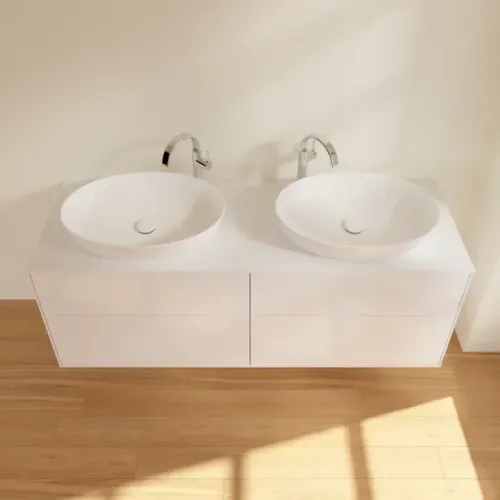 Villeroy & Boch Finion Тумба под раковину, 4 выдвижных ящика, 1600 x 603 x 501 mm, Glossy White Lacquer F96100GF