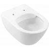Villeroy & Boch Subway 2.0 Унитаз с открытым смывным краем, настенный, Stone White CeramicPlus 5614R0RW