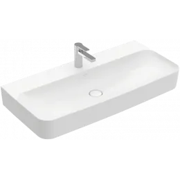 Villeroy & Boch Finion Pаковина, 1000 x 470 x 165 mm, Альпийский белый CeramicPlus, без перелива 4168A2R1