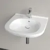Villeroy & Boch ViCare Pаковина ViCare, 555 x 540 x 195 mm, Альпийский белый, с переливом 41195501