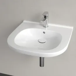 Villeroy & Boch ViCare Pаковина ViCare, 555 x 540 x 195 mm, Альпийский белый, с переливом 41195501