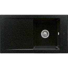 Villeroy & Boch Timeline 50 flat Мойка, включая Комплект слива с ручным управлением, выкл Керамика, 865 x 475 mm, Chromit CeramicPlus 33071FJ0