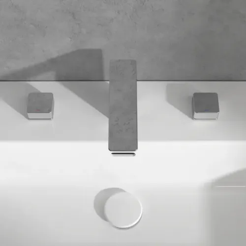 Villeroy & Boch Subway 3.0 Смеситель для ванны двухвентильный без Выдвижной механизм слива, Хром TVW11200500061