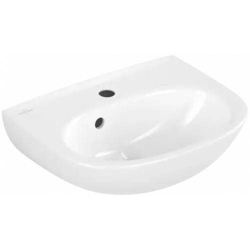 Villeroy & Boch O.novo Раковина компактная, 450 x 360 x 160 mm, Альпийский белый, с переливом 43404501
