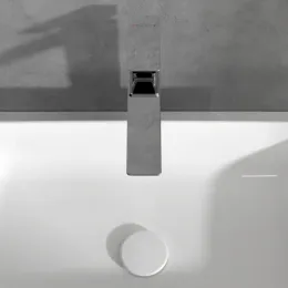 Villeroy & Boch Subway 3.0 высокий смеситель для раковины однорычажный без Выдвижной механизм слива, Хром TVW11200400061