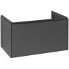 Villeroy & Boch Subway 3.0 Тумба под раковину, с подсветкой, 1 выдвижной ящик, 772 x 429 x 478 mm, Graphite C573L1VR