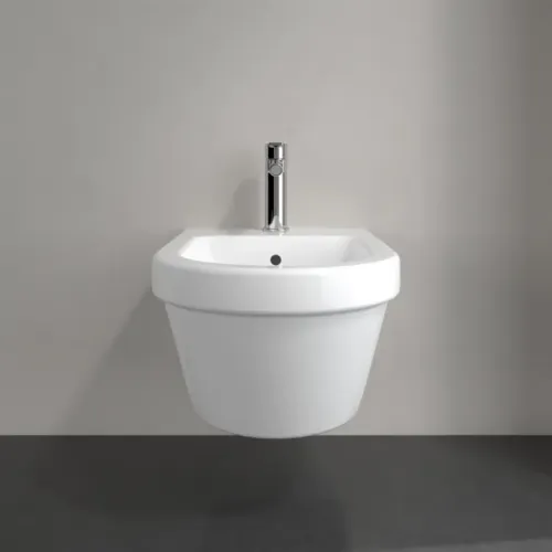 Villeroy & Boch Architectura Биде, настенный, 370 x 540 mm, Альпийский белый CeramicPlus 548400R1