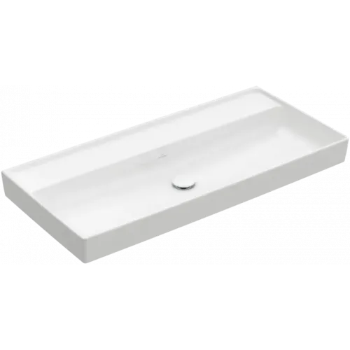 Villeroy & Boch Collaro Pаковина для установки на тумбу, 1000 x 470 x 160 mm, Альпийский белый, без перелива 4A33A301