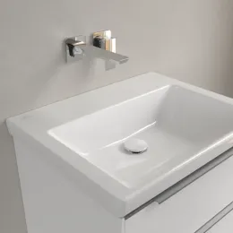 Villeroy & Boch Subway 3.0 Pаковина, 600 x 470 x 165 mm, Альпийский белый, без перелива 4A706301