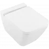 Villeroy & Boch Finion Унитаз с открытым смывным краем, настенный, Альпийский белый CeramicPlus 4664R0R1