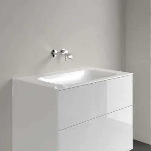 Villeroy & Boch Finion Pаковина для установки на тумбу, 800 x 500 x 160 mm, Альпийский белый CeramicPlus, без перелива, нешлифованный 416483R1