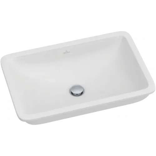 Villeroy & Boch Loop & Friends Раковина для установки под столешницу, 615 x 380 x 185 mm, Альпийский белый, с переливом 61632001