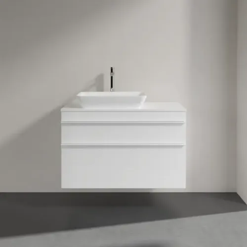 Villeroy & Boch Venticello Тумба под раковину, 2 выдвижных ящика, 957 x 606 x 502 mm, Glossy White / Glossy White A94202DH