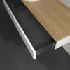 Villeroy & Boch Antao Тумба под раковину, 1 выдвижной ящик, 1200 x 190 x 500 mm, лицевая поверхность без текстурированной отделки, Glossy White Lacquer / Honey Oak K11051GF