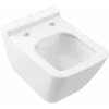 Villeroy & Boch Finion Унитаз с открытым смывным краем, настенный, Stone White CeramicPlus 4664R0RW