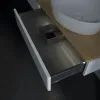 Villeroy & Boch Antao Тумба под раковину, с подсветкой, 2 выдвижных ящика, 1600 x 190 x 500 mm, лицевая поверхность без текстурированной отделки, Glossy White Lacquer / Honey Oak L17051GF