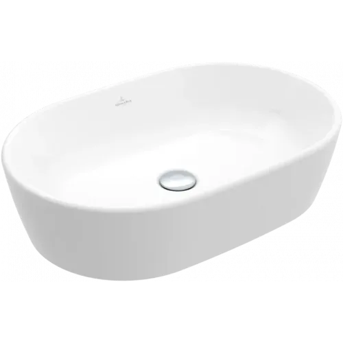 Villeroy & Boch Architectura Раковина для установки на столешницу, 600 x 400 x 155 mm, Альпийский белый, без перелива 5A266101