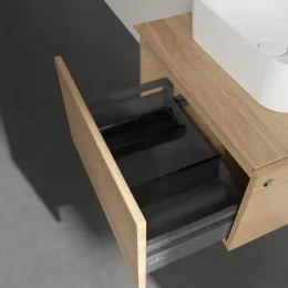 Villeroy & Boch Legato Тумба под раковину, 1 выдвижной ящик, 600 x 380 x 500 mm, Nordic Oak / Nordic Oak B73100VJ