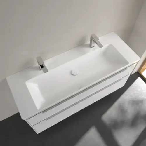 Villeroy & Boch Subway 3.0 Pаковина для установки на тумбу, 1300 x 475 x 170 mm, Альпийский белый, без перелива 4A70D101