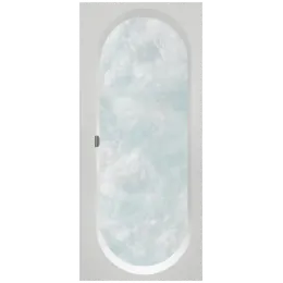 Villeroy & Boch Oberon 2.0 Ванна, с гидромассажем Hydropool Entry (HE), 1800 x 800 mm, Альпийский белый UHE180OBR2A1V01